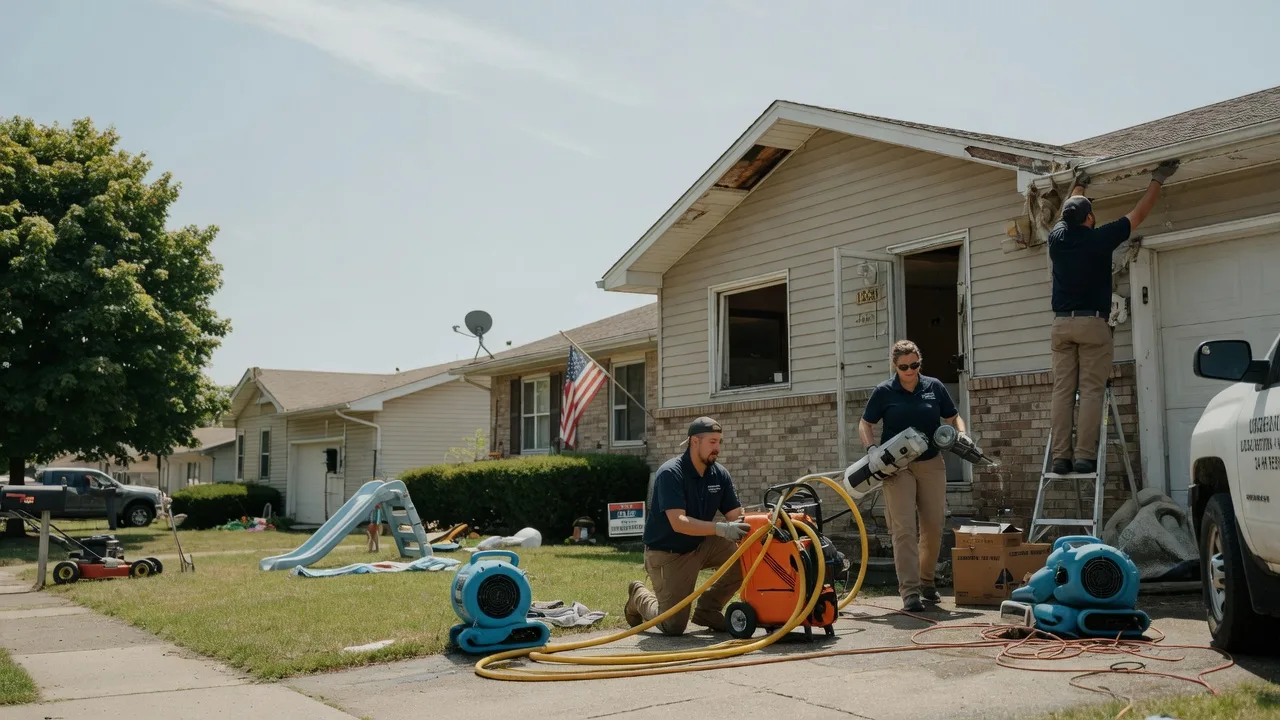 Water Damage Restoration in Sun City, KS near me
